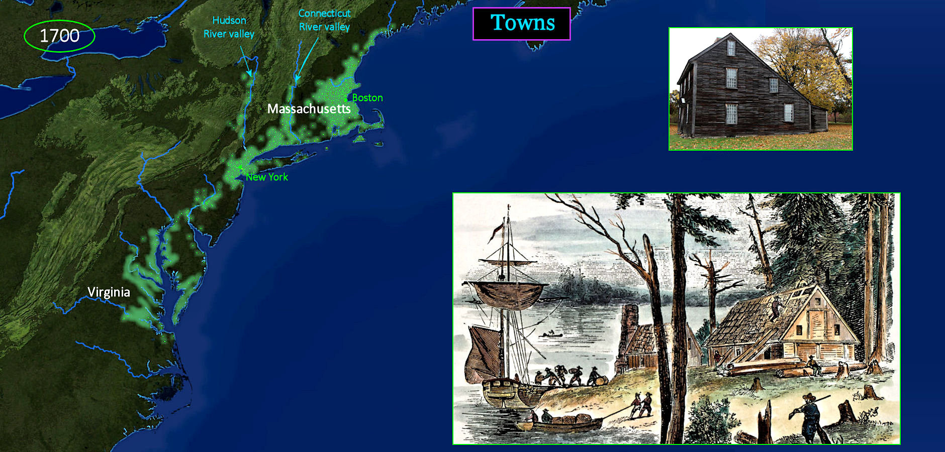 New England prospers, 1700